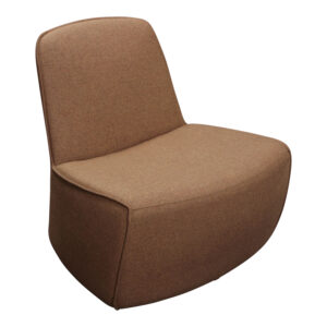 Hightower Used Guest Lounge Chair, Brown Pattern