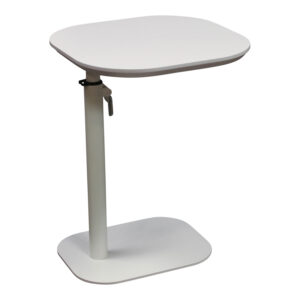 KnightsBridge Used Adjustable Height Personal Table, White