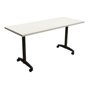 Used 24x60 In Mobile Laminate Training Table, White