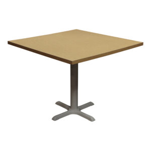 36 In Used Square Laminate Cafe Table, Bamboo