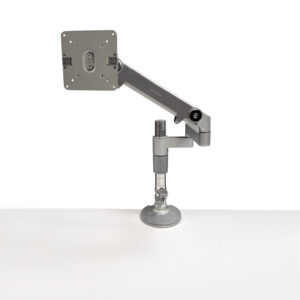 Humanscale M8.1 Used Heavy Duty Single Monitor Arm, Gray