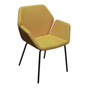 Keilhauer Cahoots Used Lounge Chair, Yellow