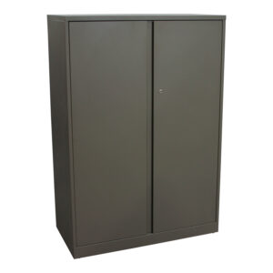 Steelcase Used Two Door Storage Cabinet, Mineral