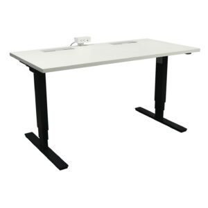 KI Toggle Used 30x60 Adjustable Height Heavy Duty Table Desk, White