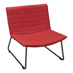 National Grin by Kimball Used Lounge Chair, Orange