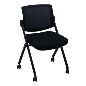 Offices To Go Used Armless Nesting Chair, Black
