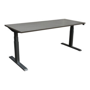 Steelcase Adjustable Height Used 29x70 Electric Sit Stand Desk, Light Gray