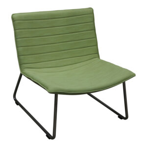 National Grin by Kimball Used Lounge Chair, Lime Green