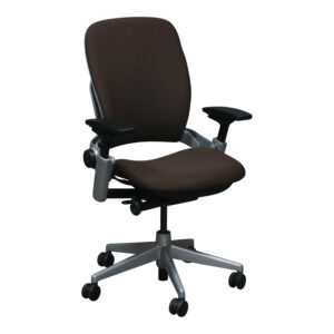Steelcase Leap V2 Used Platinum Task Chair, Brown