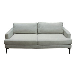 West Elm Used Deep Lounge Sofa, Light Gray
