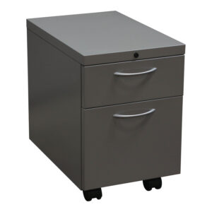 Allsteel Used Box File Mobile Pedestal, Gray