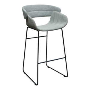 Blu Dot Racer Used 30 In Guest Stool, Tait Marine Blue