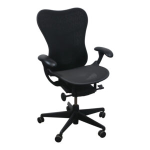 Herman Miller Mirra 2 Used Mesh AirWeave Seat Conference Chair, Graphite