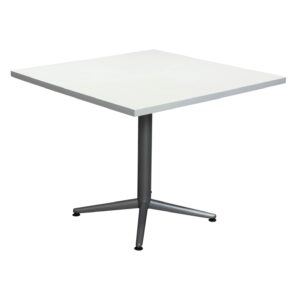 Allsteel Used 36 In Square Laminate Table, White