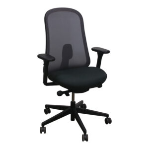Herman Miller	Lino Used Graphite Mesh Back Chair, Gray