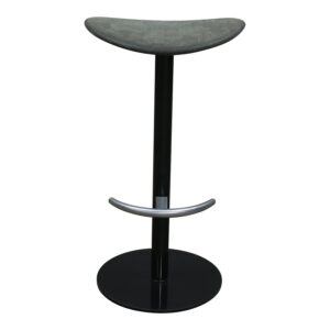 Steelcase Enea Cafe Used Stool, Gray and Black