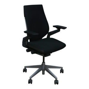 Steelcase Gesture Used Task Chair w Lumbar and 3D Mesh Back, Black