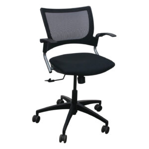 9to5 Used Mesh Back Work Chair, Black