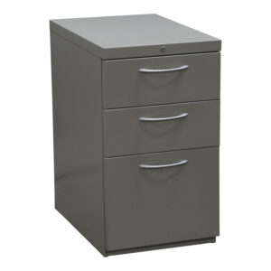 Allsteel Used Box Box File Mobile Pedestal, Gray