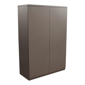 Haworth Used 36x64 In 2 Door Storage Cabinet, Beige