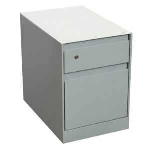 Steelcase Used Box File Pedestal, White