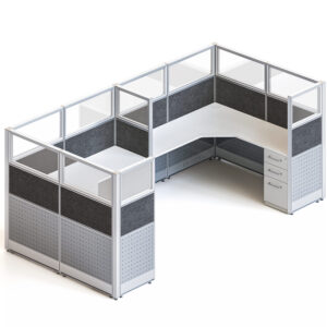 The goSIT 6x6 Mid-Size Buddy Cubicle