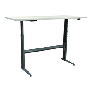 Haworth Used 30x72 In Electric Height Adjusting Sit-Stand Desk, White