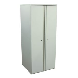 Herman Miller Canvas Used 2 Door 24 Inch Storage Cabinet, White