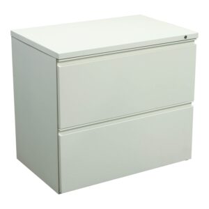 Herman Miller Used 30 In Two Drawer Lateral File, White
