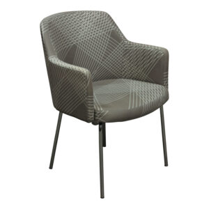 OFS Used Guest Chair, Taupe Pattern