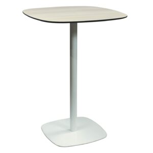 Steelcase Coalesse Used 30 In Meeting High Top Table, Light Oak