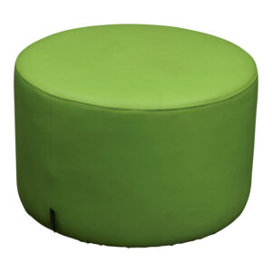 Steelcase Turnstone Used 24 In Ottoman, Green Vinyl
