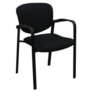 Haworth Improv Used Stack Chair, Black