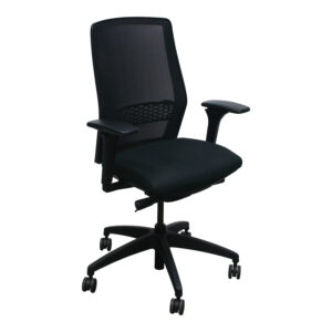 Allsteel Used Mesh Back Task Chair, Black