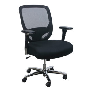 Colamy Used Ergonomic Plus Sized Task Chair, Black