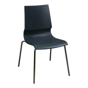 Maxdesign Ricciolina Used Armless Stack Chair, Gray
