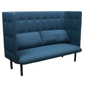 Poppin QT Privacy Used 73 In Lounger, Blue