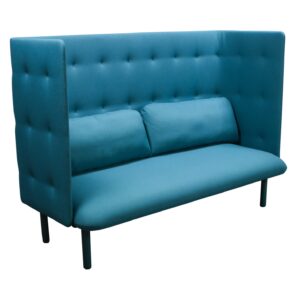 Poppin QT Privacy Used 73 In Lounger, Teal
