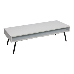 20x54 Used Laminate Coffee Table, White