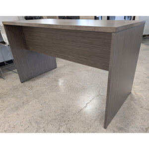 Global 6 Ft Used Laminate Waterfall High Top Table, Driftwood