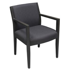 Global Used Wood Side Chair, Gray