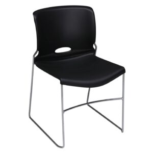 Hon Olson Used Stacker Chair, Black