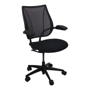Humanscale Liberty Used Mesh Task Chair, Black