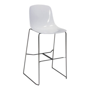 Infiniti Pure Loop Mono Used Stool, White
