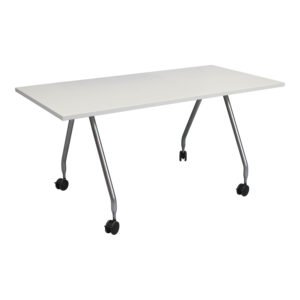 Vitra 30x60 Used Mobile Table, Laminate Top