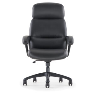 Bayley by goSIT Executive PU Leather Conference Chair, Black