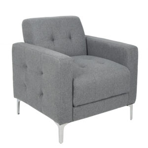 Dory by Inside Job Club Chair, Dark Gray