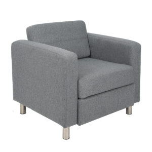 Harbor by Inside Job Club Chair, Dark Gray