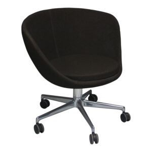 Keilhauer Juxta Used Low Back Chair, Brown