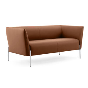 Monterey by goSIT Faux Leather Lounge Two Seater, Camel